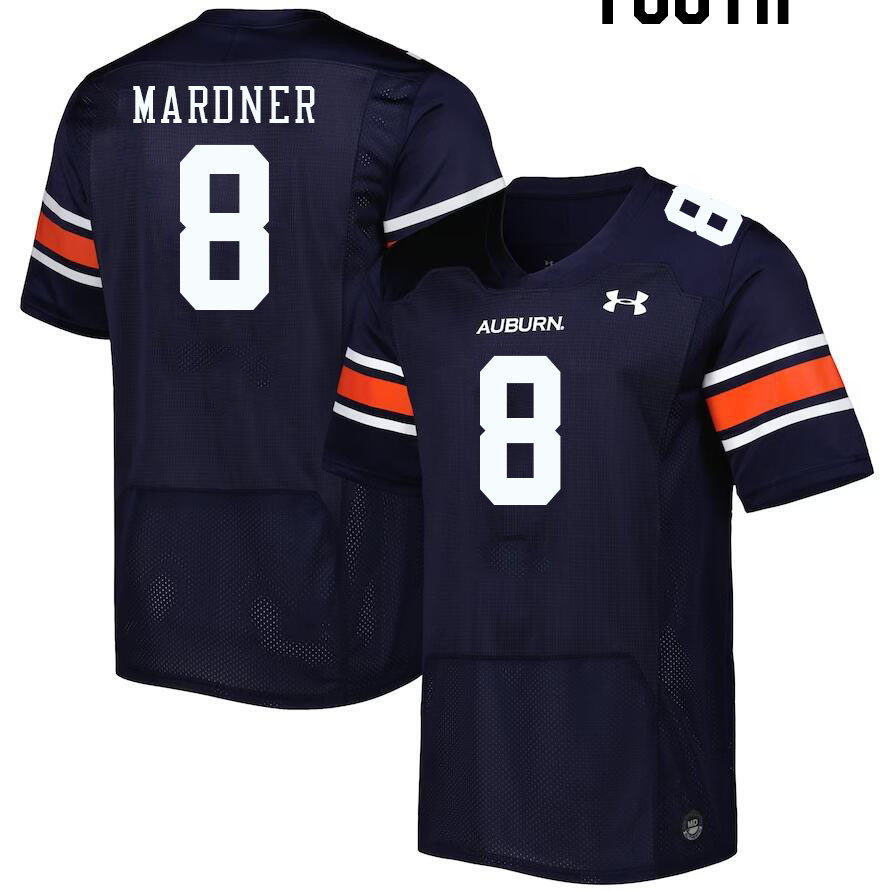 Youth #8 Nick Mardner Auburn Tigers College Football Jerseys Stitched-Navy